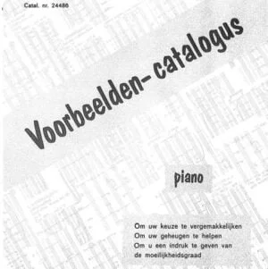 Voorbeelden Catalogus Piano deel 4
